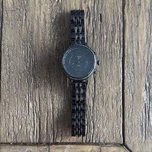 Fossil Black Stainless Steel Watch